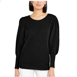 Alfani Puff-Sleeve Sweater